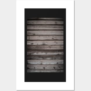 Wood old wall background Posters and Art